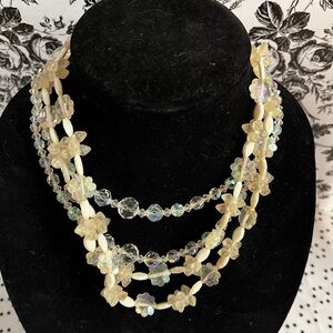 2 Vintage Necklaces One From Austria